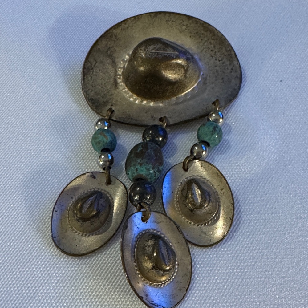 Vintage Western Brooch